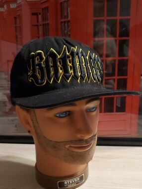 Vintage DC Comics Batman Spell Out Snapback Hat.